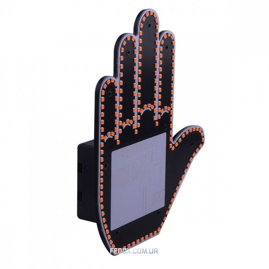 LED Hand на заднє скло автоомобіля (with batteries)