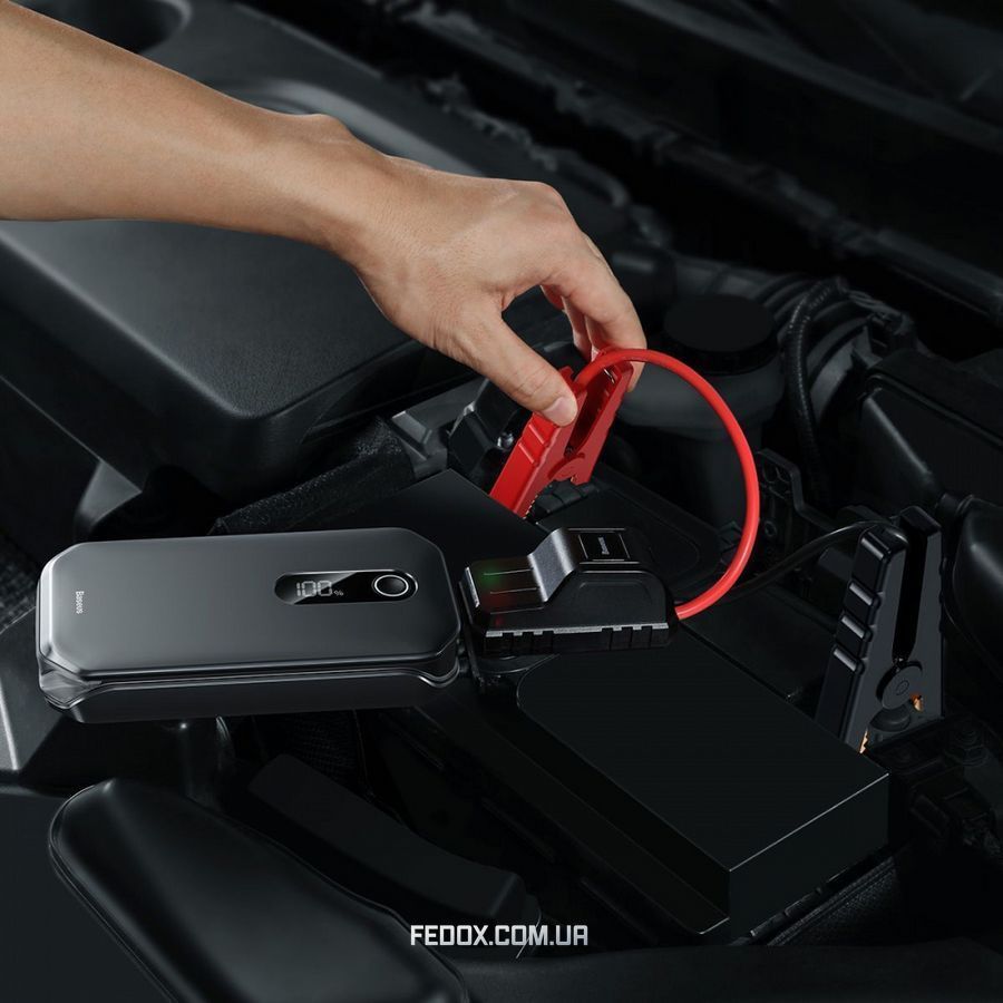 Baseus Super Energy Pro Car Jump Starter 12000 mAh black