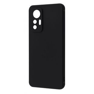 Silicone Case 0.5 mm Black Matt Xiaomi 12 Lite