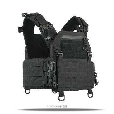 Бронезахист плитоноска Чорна Kiborg GU gen.2