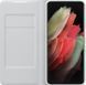Чехол-книжка Samsung Smart LED View Cover для Samsung Galaxy S21 Ultra SM-G998 Light Gray (EF-NG998PJEGRU)