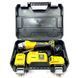 Болгарка DeWalt (DCG413) Потужна акумуляторна (48V / 6AH) Кутова шліфмашина - турбінка Деволт 125 мм.