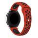 Ремешок BeCover Nike Style для Samsung Galaxy (20mm)/Watch 5/Watch 4 40/44mm/Watch 4 Classic 42mm/Gear Sport Red-Black (705700)