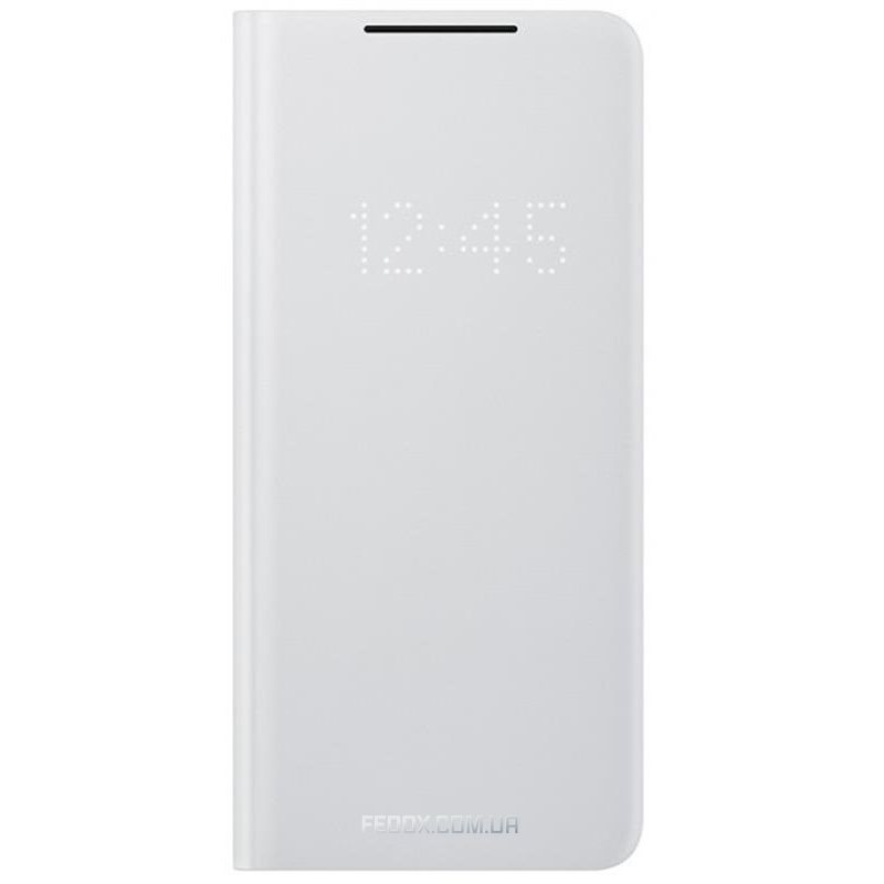Чехол-книжка Samsung Smart LED View Cover для Samsung Galaxy S21 Ultra SM-G998 Light Gray (EF-NG998PJEGRU)