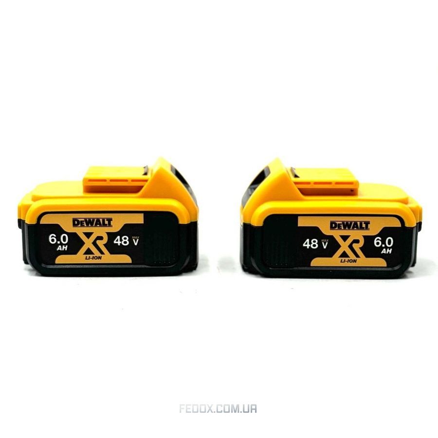 Болгарка DeWalt (DCG413) Потужна акумуляторна (48V / 6AH) Кутова шліфмашина - турбінка Деволт 125 мм.