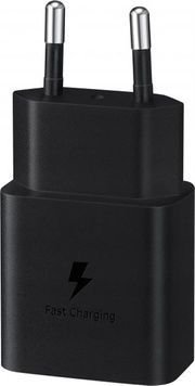 Мережевий зарядний пристрій Samsung EP-T1510X Black, 1xUSB Type-C, 15W (EP-T1510NBEGEU)