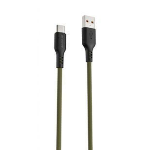 Кабель Proove Rebirth Type-C 2.4A (1м) зеленый