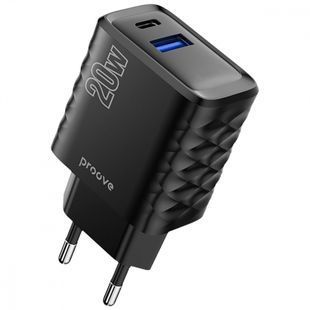 MZP Proove Speed Surge 20W (USB + Type-C) black