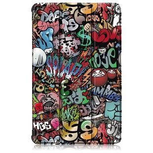 Чехол-книжка BeCover Smart для Samsung Galaxy Tab S6 Lite 10.4 P610/P613/P615/P619 Graffiti (705197), Різнокольоровий
