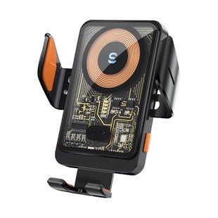 Держатель для телефона Essager Junyi 15W Wireless Phone Holder for Car (Air Outlet Type) Black (EZJWX-JY01-Z)