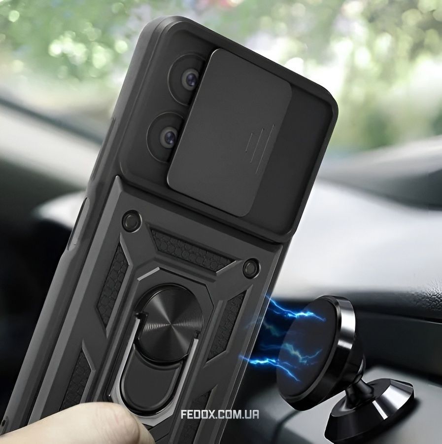 Чохол-накладка BeCover Military для Infinix Smart 8 Plus (X6526) Black (711001), чорний