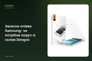 Захисна плівка Samsung: чи потрібна поруч зі склом Dengos