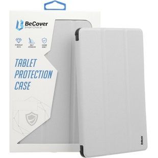 Чохол-книжка BeCover Ultra Slim Origami Transparent з кріпленням Apple для Apple iPad Mini 7 2024 Gray (712935), Сірий