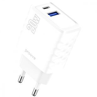 MZP Proove Speed Surge 20W (USB + Type-C) white