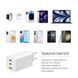 Мережевий зарядний пристрій ColorWay GaN Mini 100W PD Port PPS USB (USB-2C1A) White (CW-CHS061PD-WT)