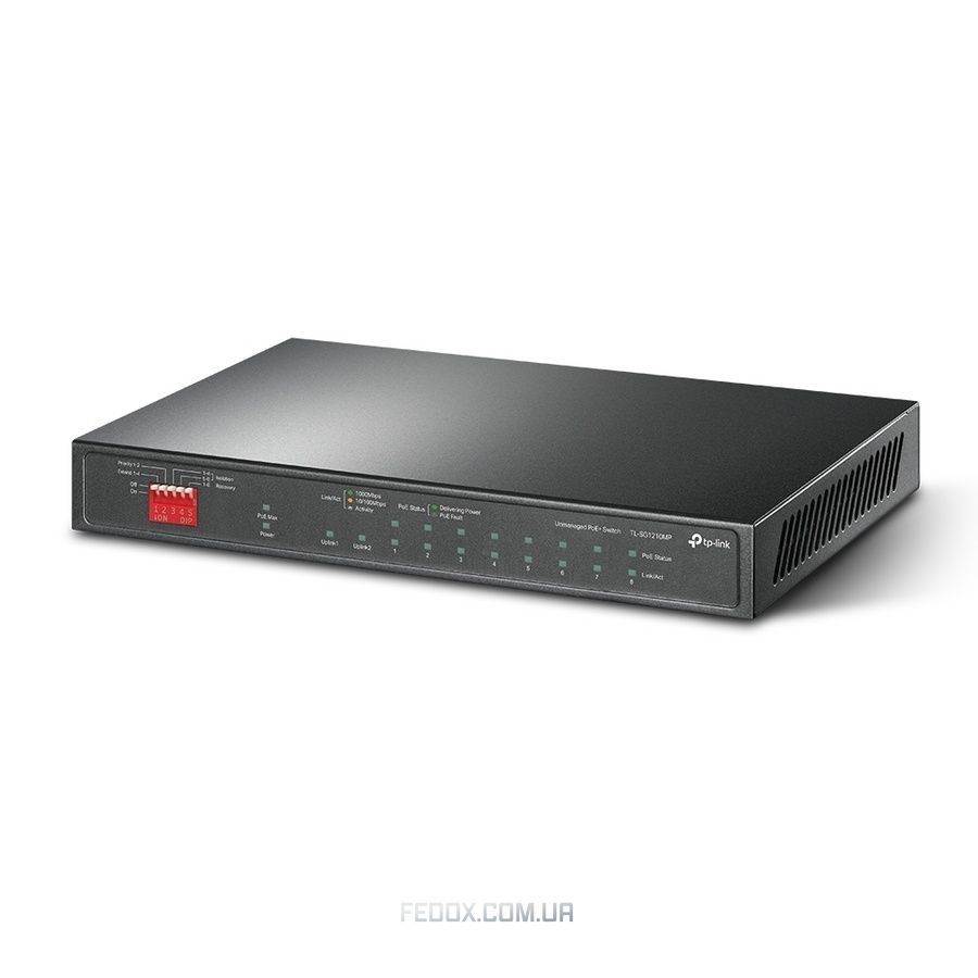 Комутатор TP-Link TL-SG1210MP