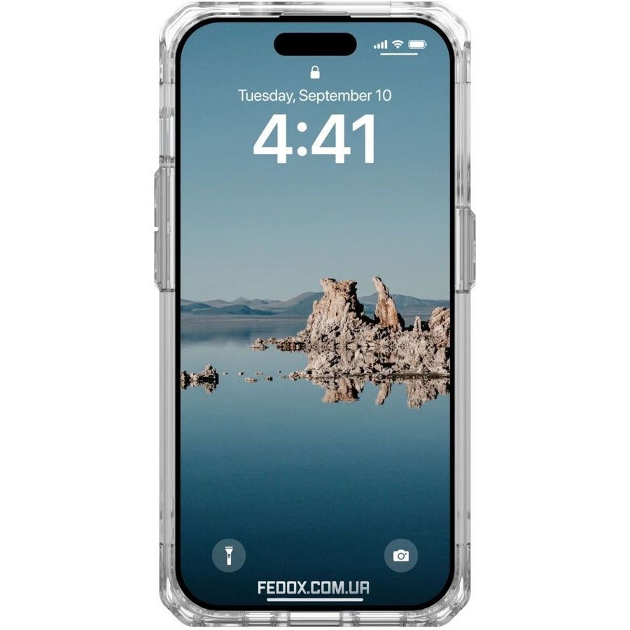 Чехол-накладка Urban Armor Gear Plyo Magsafe для Apple iPhone 15 Pro Max Ice/Gold (114305114348)