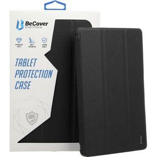 Чохол-книжка BeCover Ultra Slim Origami Transparent з кріпленням Apple для Apple iPad Mini 7 2024 Black (712934), чорний