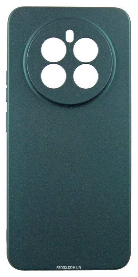 Чехол-накладка Dengos Soft для Realme 12 4G/5G Green (DG-KM-184) + защитное стекло