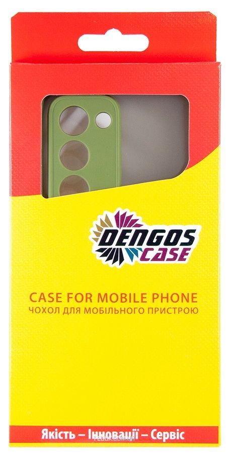 Чeхол-накладка Dengos Matt для Oppo A5 Olive (DG-KM-158) + защитное стекло