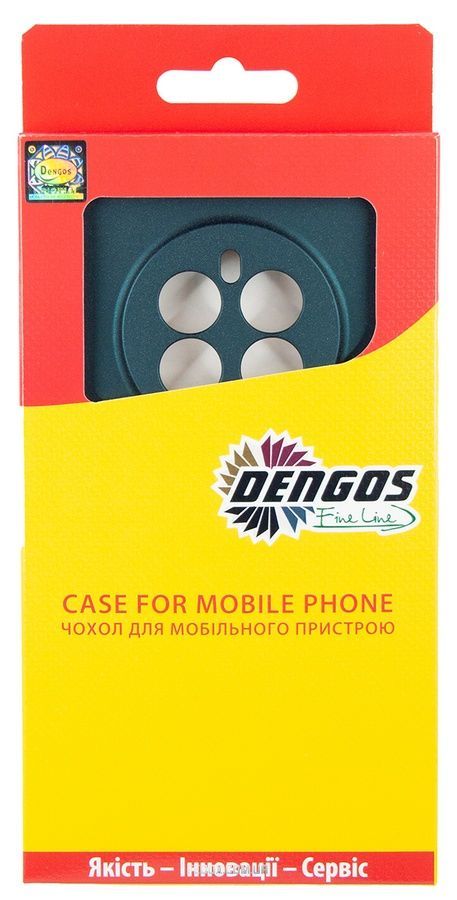 Чехол-накладка Dengos Soft для Realme 12 4G/5G Green (DG-KM-184) + защитное стекло