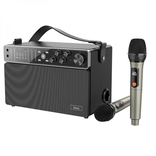 Портативна Акустика Hoco BS50 Chanter wireless double mic karaoke