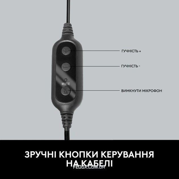 Гарнитура Logitech PC 960 USB (981-000100)