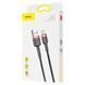 Кабель Baseus Cafule Type-C 3A (1m) gray/black