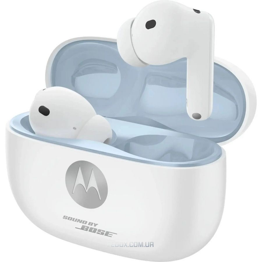 Bluetooth-гарнитура Motorola Moto Buds 2 Plus Cool White (PG38C08069)