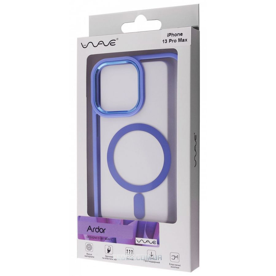 WAVE Ardor Case with MagSafe for iPhone 13 Pro Max Sierra Blue