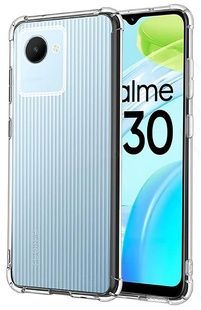 Чохол-накладка BeCover Anti-Shock для Realme C30/C30s Clear (708925), Прозорий