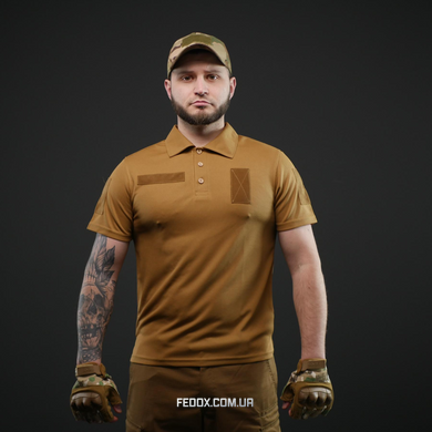 Тактична футблока поло койот Military (52р)