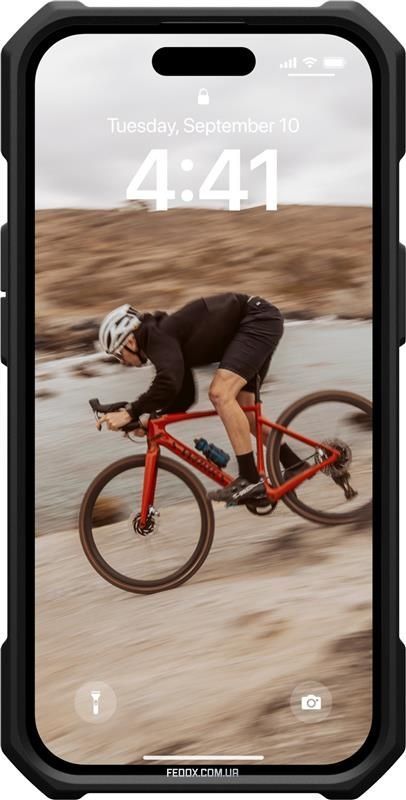 Чохол-накладка Urban Armor Gear Essential Armor Magsafe для Apple iPhone 15 Black (114288114040), чорний