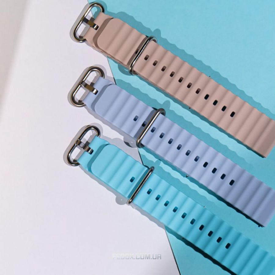 Universal strap Ocean Band 22 mm yellow
