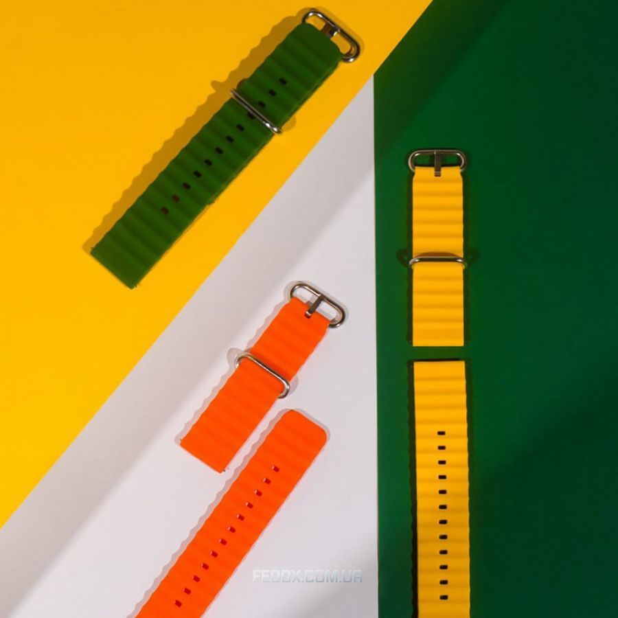 Universal strap Ocean Band 22 mm yellow