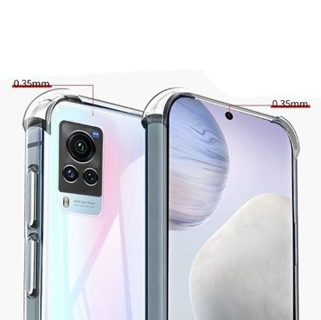 Чехол-накладка BeCover для Vivo X60 Pro Clear (711788), Прозрачный