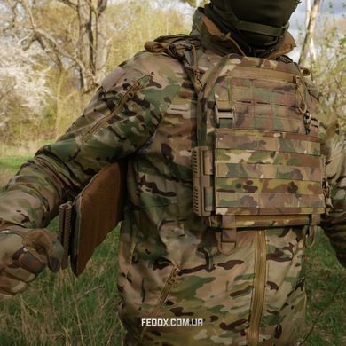 Бронезащита плитоноска мультикам Kiborg GU gen.2