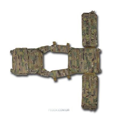 Бронезащита плитоноска мультикам Kiborg GU gen.2