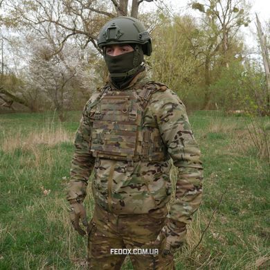 Бронезащита плитоноска мультикам Kiborg GU gen.2