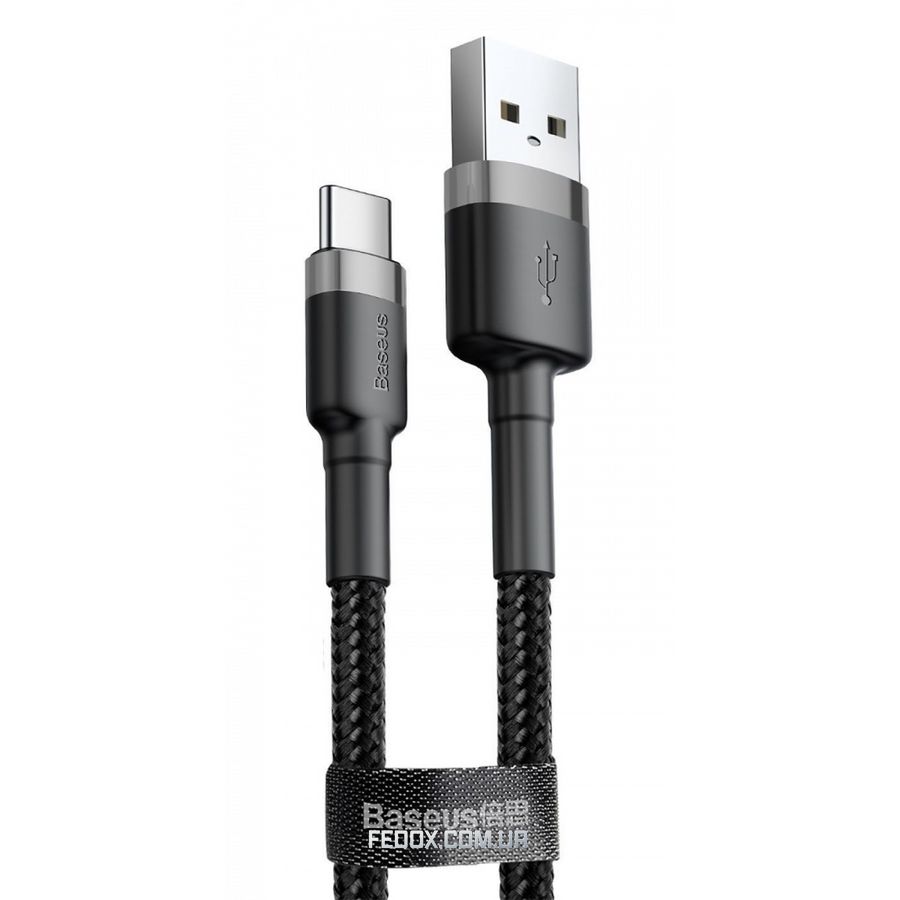 Кабель Baseus Cafule Type-C Cable 2A (3m)