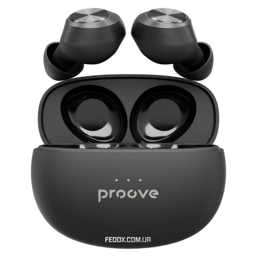 Бездротові навушники Proove Rock TWS black