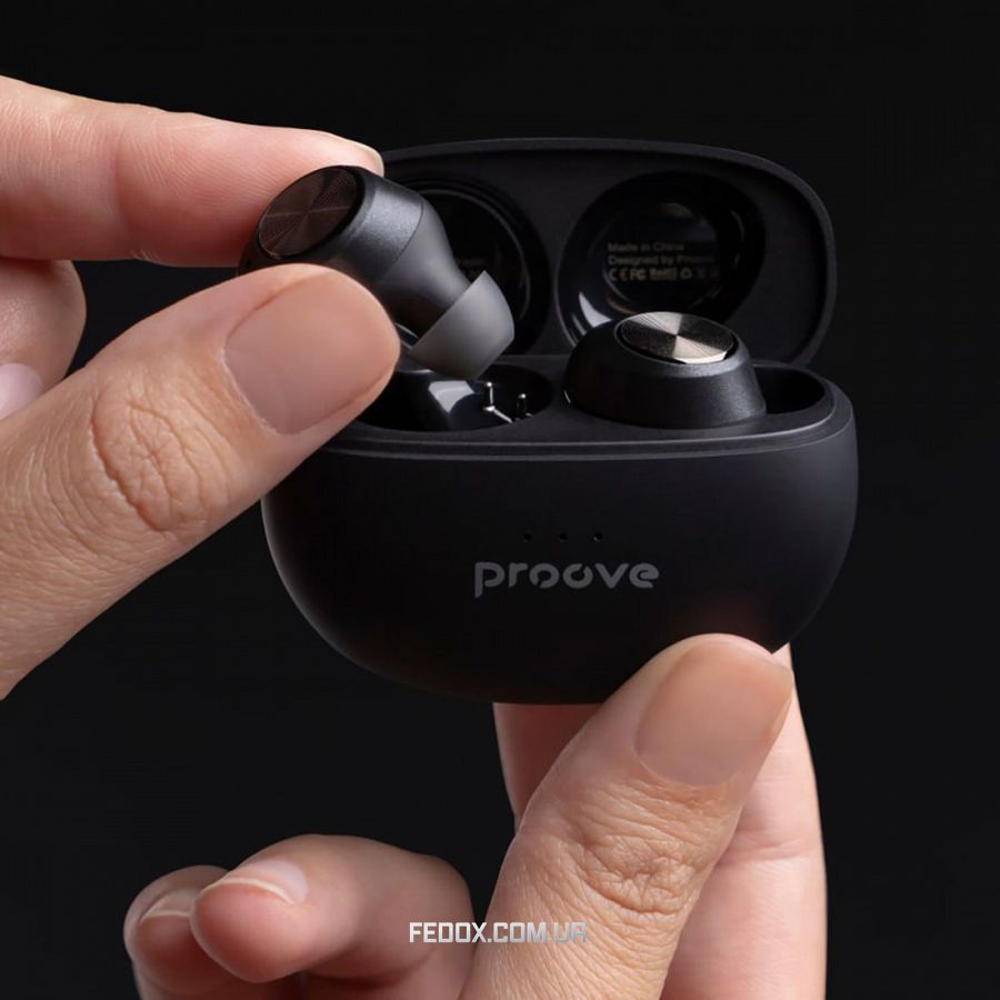 Бездротові навушники Proove Rock TWS black