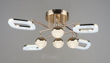 Люстра стельова LED SIRIUS B YH1185/4+4 FGD