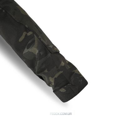 Тактична сорочка УБАКС UA (CoolPass) з довгим рукавом Black Multicam-XXXL