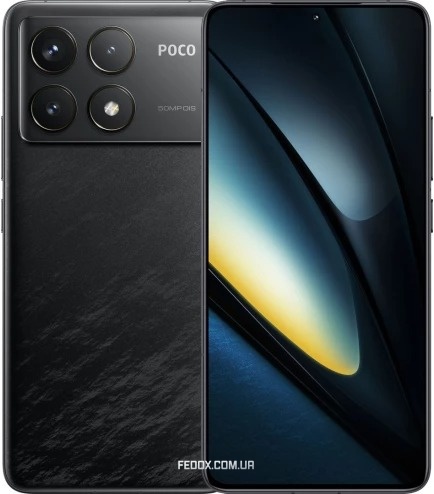 Смартфон Xiaomi Poco F6 Pro 12/256GB Black_EU