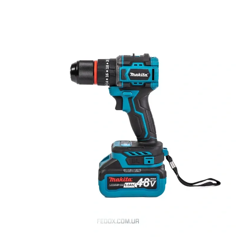 Набір Makita 4в1 DHP485BL+DHR330Z+DGA554ZL+TW007GM 48V 6Ah