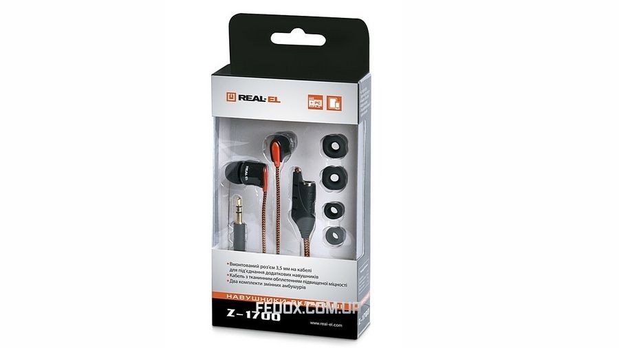 Гарнітура REAL-EL Z-1700 Mobile Black