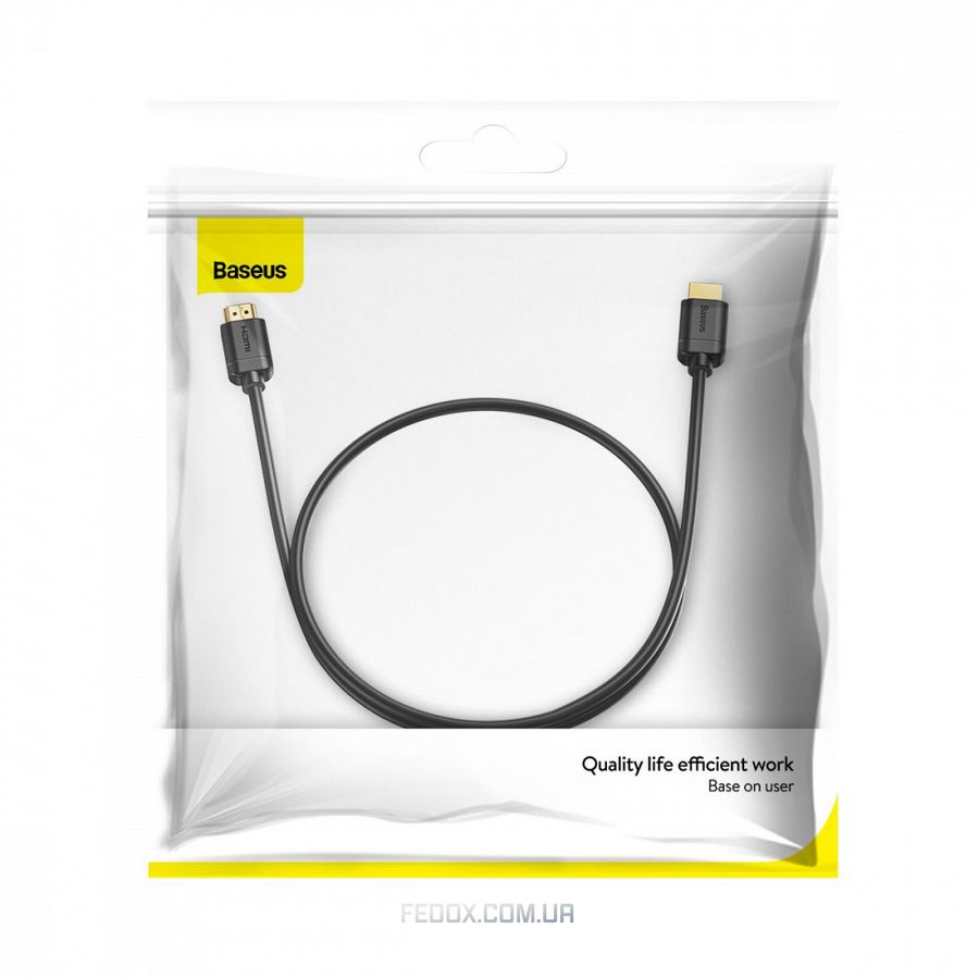 Кабель Baseus High Definition HDMI to HDMI (1m)