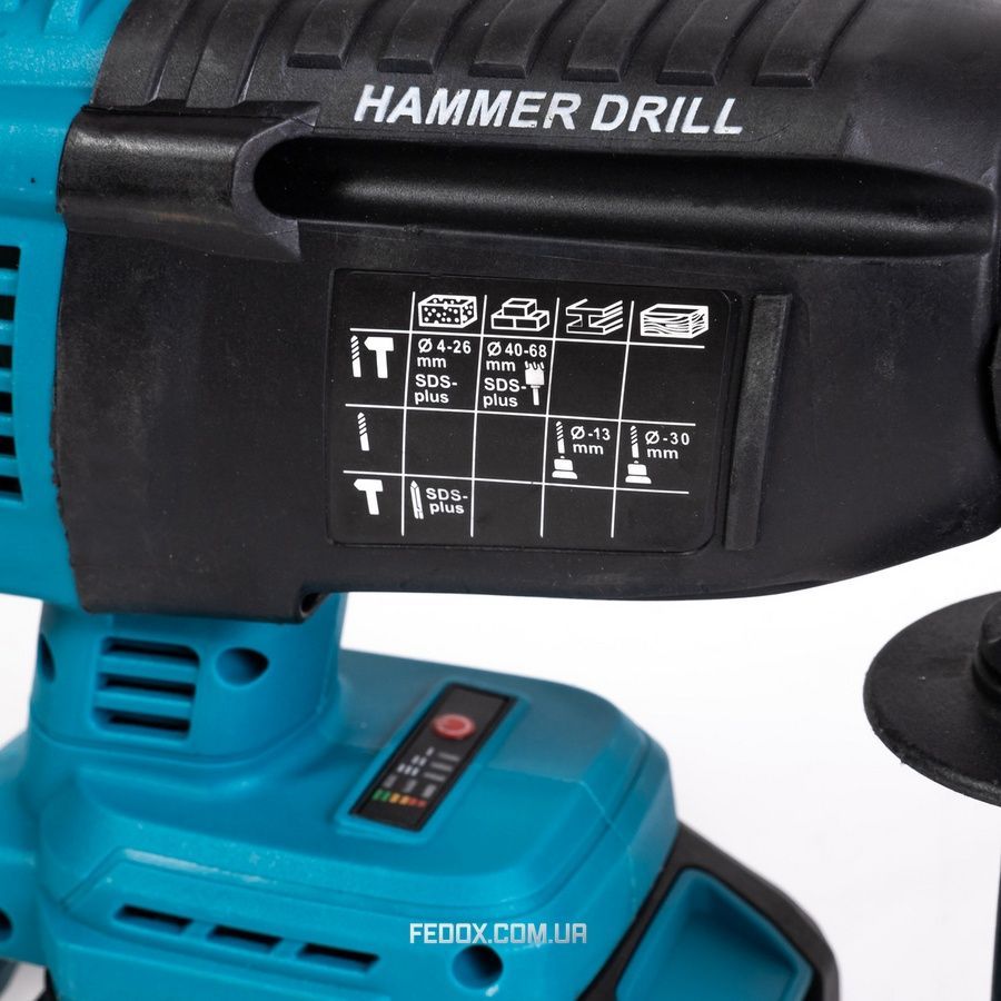 Набір Makita 4в1 DHP485BL+DHR330Z+DGA554ZL+TW007GM 48V 6Ah