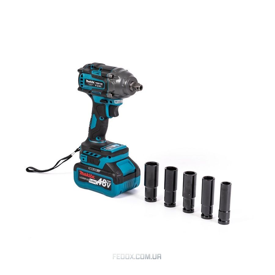 Набір Makita 4в1 DHP485BL+DHR330Z+DGA554ZL+TW007GM 48V 6Ah